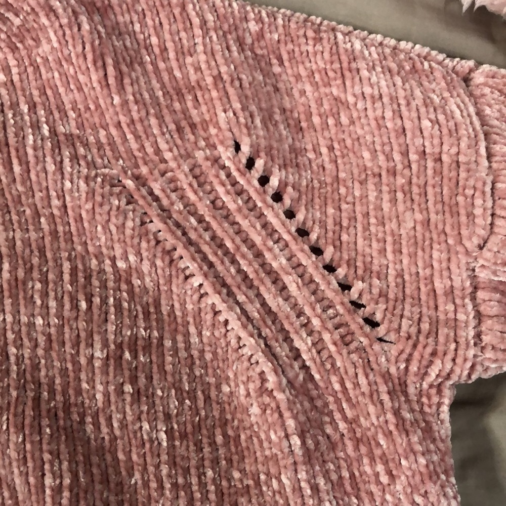 Pink Knit Sweater - Picture 5 of 6